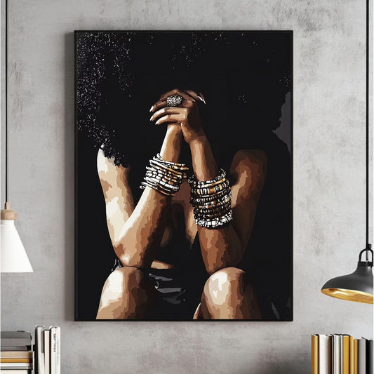 Black Woman Wall Art, Culture , Black Girl Print, Black Girl Printable, Black Woman, Black Poster, Black Girl Decor, Black Instant Download